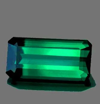 9x4.5 mm Octagon {1.21ct} Lustrous Natural Brilliant Blue Green Tourmaline [Flawless-VVS]