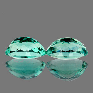 13x10 mm Oval 12.65ct Superb Luster Natural Mint Green Fluorite [Flawless-VVS]