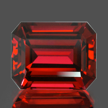 7x6 mm Octagon {1.95ct} Top Luster Natural Raspberry Pink Rhodolite Garnet [Flawless-VVS]