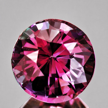 6.00 mm Round {1.15ct} Top Luster Natural Umbalite Pink Rhodolite Garnet [Flawless-VVS]