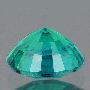 6.00 mm Round {0.76ct} Natural Brilliant Zambian Green Emerald [SI]
