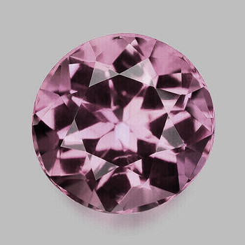 5.20 mm Round Portuguese {0.82ct} Superb Luster Natural Pink Zircon [Flawless-VVS]