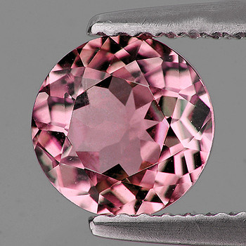 4.70 mm Round Portuguese {0.60ct} Superb Luster Natural Pink Zircon [Flawless-VVS]