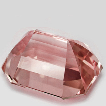 11x9 mm Octagon {4.35cts} Superb Luster Natural Intense Peach Morganite [Flawless-VVS]-Top Grade