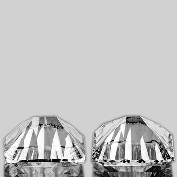 20x15 mm Octagon Concave 2pcs Top Luster Natural Colorless Quartz [Flawless-VVS]
