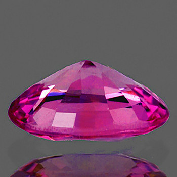 7x5 mm Oval 1.05ct Top Luster Natural Intense Purple Pink Sapphire [Flawless-VVS]