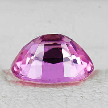 6x5 mm Oval 0.90ct Natural Brilliant Pink Sapphire [Flawless-VVS]