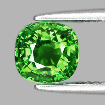 7.80 mm Cushion 1.98ct Sparkling Luster Natural Brilliant Green Tourmaline [Flawless-VVS]