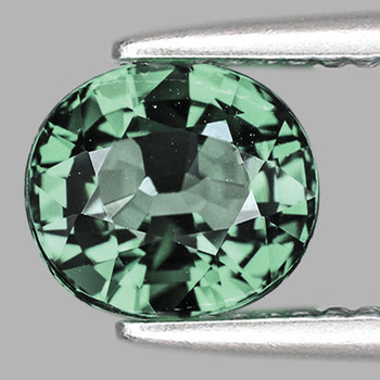 9x8 mm Oval 2.10cts Fire Luster Natural Blue Green Tourmaline [VVS]