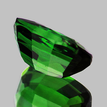 8.5x7.5 mm Cushion 1.82ct AAA Luster Natural Intense Chrome Green Tourmaline [Flawless-VVS]