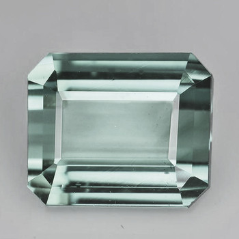 8x7 mm Octagon 2.36ct Sparkling Natural Very Light Green Tourmaline [Flawless-VVS]
