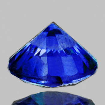 4.30 mm Round 0.49ct AAA Fire Luster Natural Intense Blue Sapphire [VS-SI]