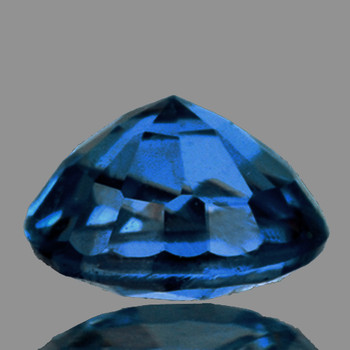 4.60 mm Round 0.55ct Brilliant Natural Intense Blue Sapphire [Flawless-VVS]