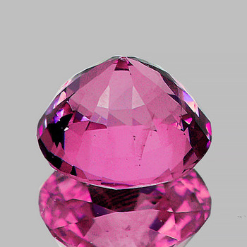 4.00 mm Round 1 piece Brilliant Luster Natural Intense Pink Sapphire [Flawless-VVS]