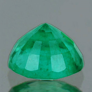 6.00 mm Round 0.76ct Natural Brilliant Zambian Green Emerald [SI]