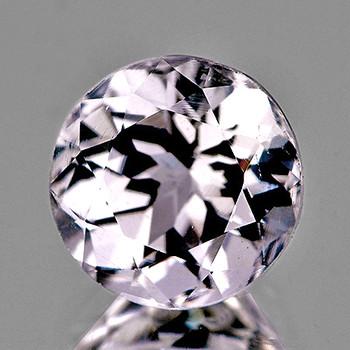 7.00 mm Round {1.15ct} Natural Brilliant Soft Pink Morganite [Flawless-VVS]