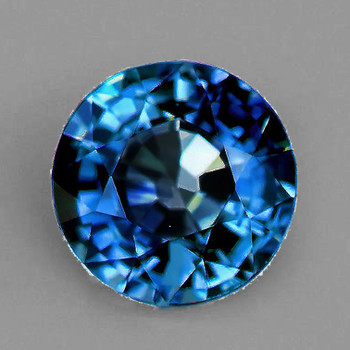 4.00 mm Round 0.35ct AAA Luster Natural Intense Blue Sapphire [Flawless-VVS]
