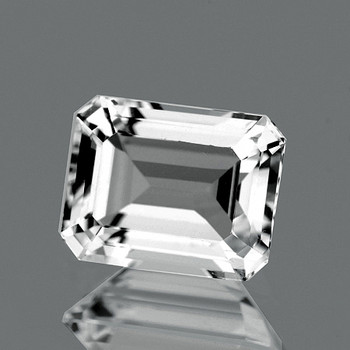10x8 mm Octagon {3.10cts} AAA Fire Luster Natural Brilliant Goshenite Beryl [Flawless-VVS]