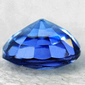 4.20 mm Round {0.42ct} Fire Luster Natural Top Ceylon Blue Sapphire [Flawless-VVS]