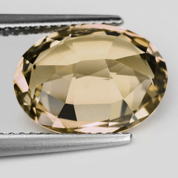 6.5x5.5 mm Oval {1.75ct} Top Fire Rainbow Flashes Natural Imperial Zircon [Flawless-VVS]