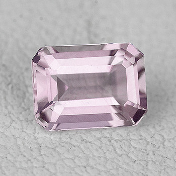 7x5 mm Octagon {0.98ct} Fire Luster Natural Peach Sapphire [Flawless-VVS]