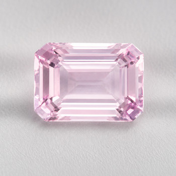 7x5 mm Octagon {1.15ct} AAA Fire Luster Natural Sri-Lanka Pink-White Sapphire  [Flawless-VVS]