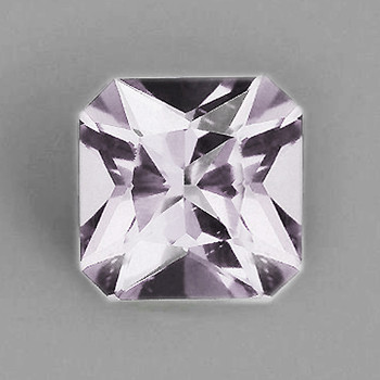 5.00 mm Octagon 1 piece Sparkling Natural Ceylon Lavender-White Sapphire [Flawless-VVS]