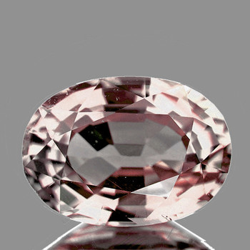 6.5x4.5 Oval {0.75ct} AAA Luster Natural Peach Sapphire [Flawless-VVS]