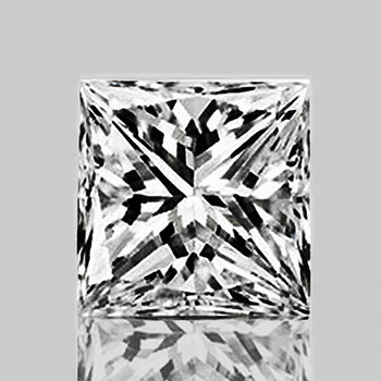 3.00 mm Square Princess {0.15ct} Color D-F Natural White Diamond [VVS]- AAA GRADE