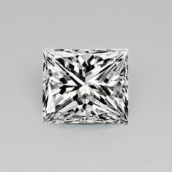 2.50 mm Square Princess {0.10ct} Color D-F Natural White Diamond [VVS]- AAA GRADE