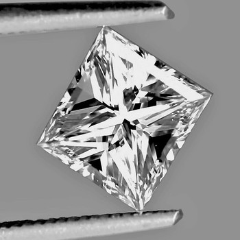 2.30 mm Square Princess {0.05ct} Color D-F Natural White Diamond [VVS]- AAA GRADE