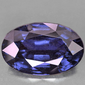 8.5x5.5 mm Oval {1.00ct} Superb Luster Natural Titanium Purple Spinel [VVS]