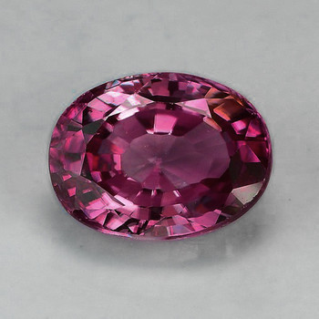 7x5 mm Oval {1.28ct} Superb Luster Natural Titanium Pink Red Spinel [Flawless-VVS]
