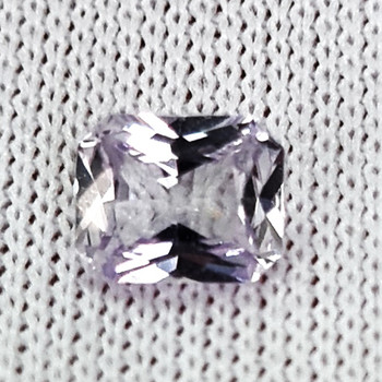 5x4 mm Octagon {0.52ct} AAA Fire Luster Natural Sri-Lanka Pink-White Sapphire  [Flawless-VVS]