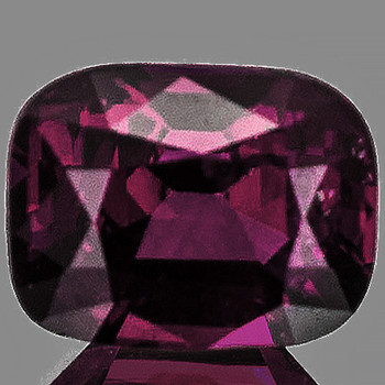10x8 mm Cushion {3.18ct} Top Luster Natural Red Purple Spinel [Flawless-VVS]