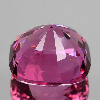 5.00 mm Cushion {0.66ct} Superb Luster Natural Intense Neon Pink Spinel [Flawless-VVS]