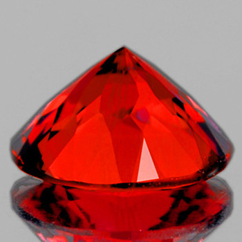 4.00 mm Round {0.35ct} AAA Luster Natural Intense Red Sapphire [Flawless-VVS]