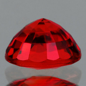4.00 mm Round 0.38ct Natural Intense Red Sapphire [Flawless-VVS]