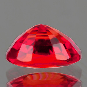6x5 mm Oval {0.70ct} Top Luster Natural Intense Pinkish Red Sapphire [Flawless-VVS]