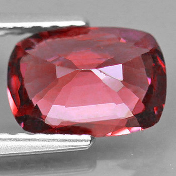 7x5 mm Cushion {1.05ct} Top Luster Natural Pink Orange Sapphire [Flawless-VVS]
