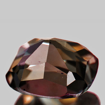 6x4.5 mm Cushion {0.90ct} Brilliant Natural Unheated Champagne Sapphire [Flawless-VVS]