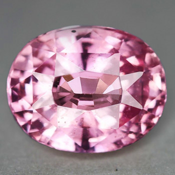 8x6 mm Oval 1.72ct Top Luster Natural Brilliant SriLanka Pink Sapphire [Flawless-VVS]