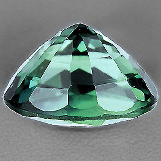 7x5 mm Oval {1.30ct} Brilliant Natural SriLanka Blue Green Sapphire [Flawless-VVS]