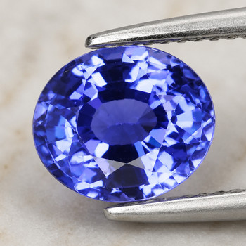 7x6 mm Oval 1.33ct Sparkling Natural SriLanka Blue Sapphire [Flawless-VVS] -Free Certificate