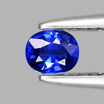 6x5 mm Oval 0.70ct Sparkling Natural SriLanka Royal Blue Sapphire [Flawless-VVS]