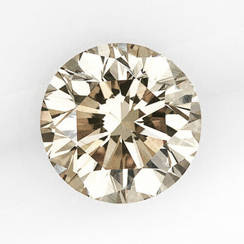 4.50 mm Round {0.40ct} AAA Superb Luster Natural C4 Champagne Diamond [VVS]-Top Grade