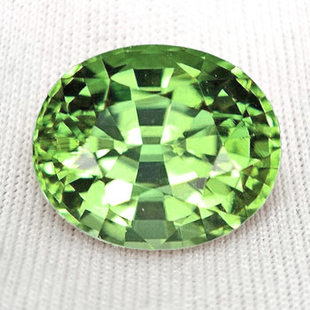 9x7 mm Oval 2.82ct Top Luster Natural Green Tourmaline [Flawless-VVS]