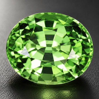 9x7 mm Oval 2.82ct Top Luster Natural Green Tourmaline [Flawless-VVS]