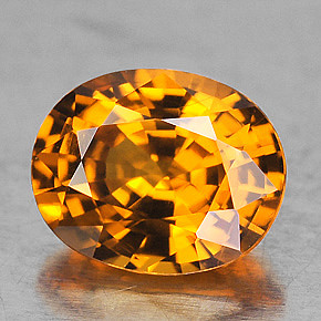 9x7 mm Oval 2.08ct Brilliant Luster Natural Intense Golden Beryl 'Heliodor' [Flawless-VVS]-Top Grade