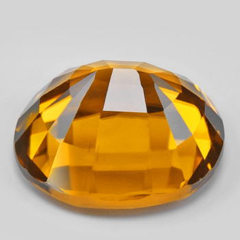 9x8 mm Oval 2.45ct Brilliant Luster Natural Intense Golden Beryl 'Heliodor' [Flawless-VVS]-Top Grade